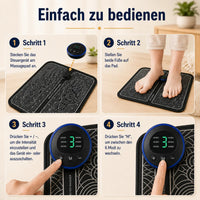 EMS-Fußmassagegerät | Verbessert die Durchblutung